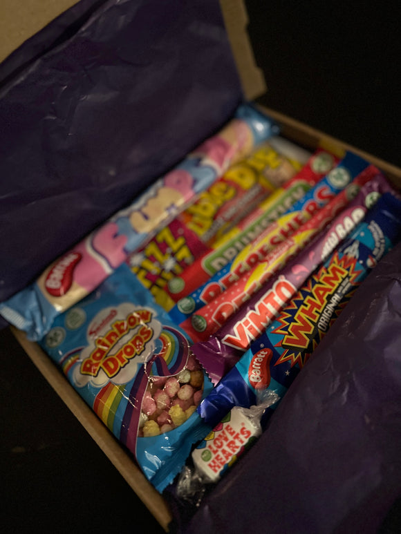 Retro Sweets Letterbox Hamper