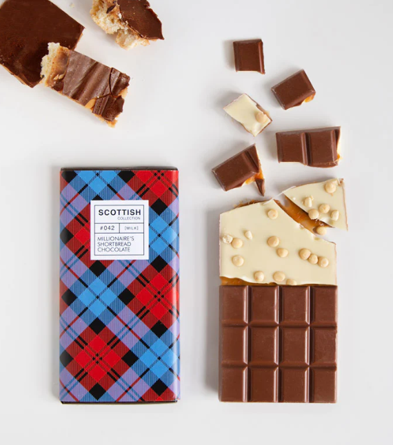 Quirky Chocolate - Millionaire's Shortbread Chocolate Bar 110g