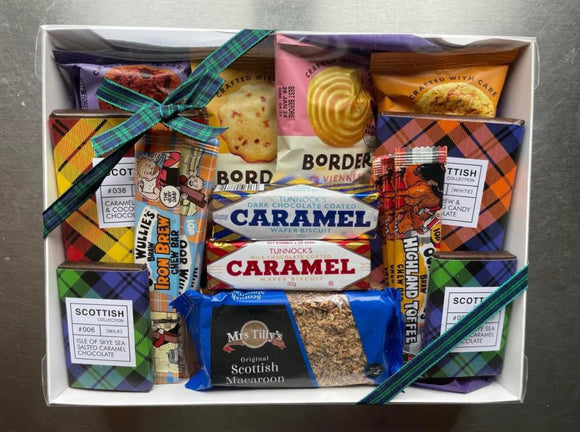 Large Scottish Sweet Treat Hamper with Quirky Chocolate
