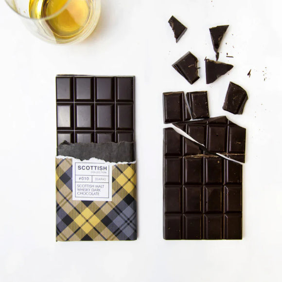 Quirky Chocolate - Dram of Whisky Chocolate Bar 100g