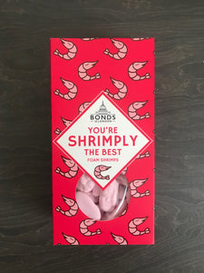 Bonds Foam Shrimp Pun Gift Box "You're Shrimply The Best!" -160g