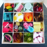 Retro Sweet Filled White Window Box