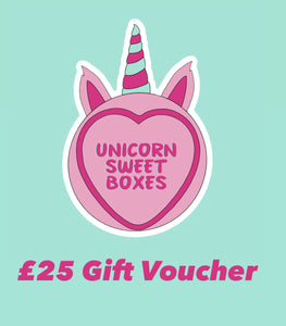 Unicorn Sweet Box - Gift E-Voucher £25