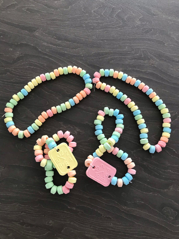 Retro Candy Necklaces and Watches (x2 each)