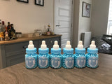 6 x Baby Shower Favours - Team Blue - Baby Bottle Filled with Millions (blue/bubblegum)