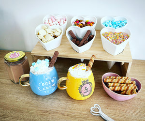 Snacking Station Hire - Hot Chocolate & Toppings
