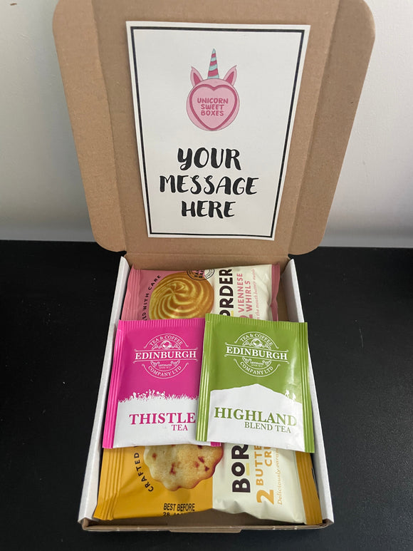 Mini Scottish Sweet Treat Borders Biscuits Letterbox Hamper