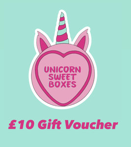 Unicorn Sweet Box - Gift E-Voucher £10