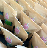 Kraft Pick n Mix Pouches with Logo - MINIMUM ORDER 50