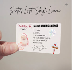 Santa’s Driving License