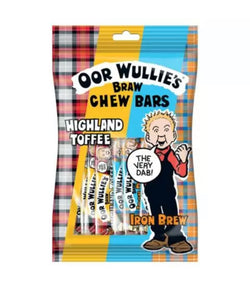 Oor Wullie's Braw Chew Bars Bag 150g